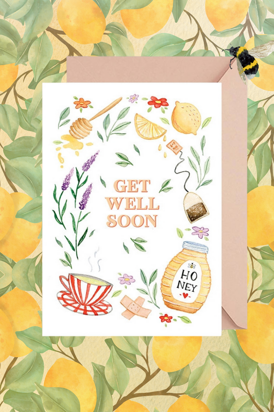 Get Well Soon Greeting Card