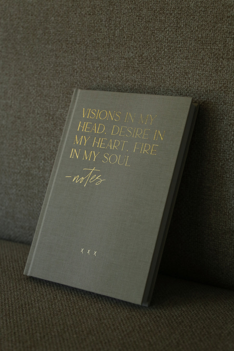 Linen notebook