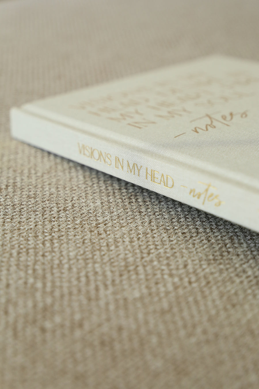 Linen notebook