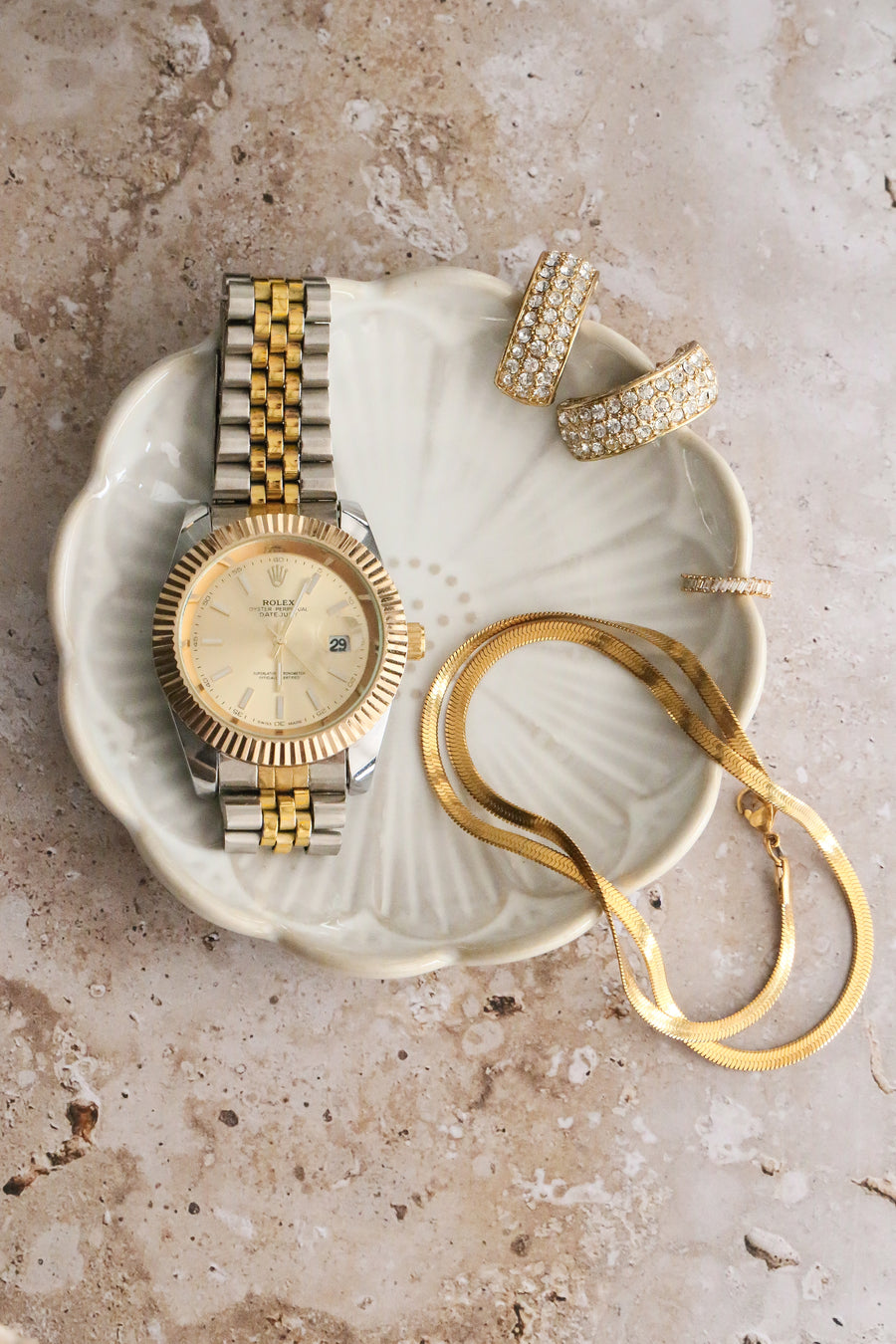 Ceramic Flower Plate