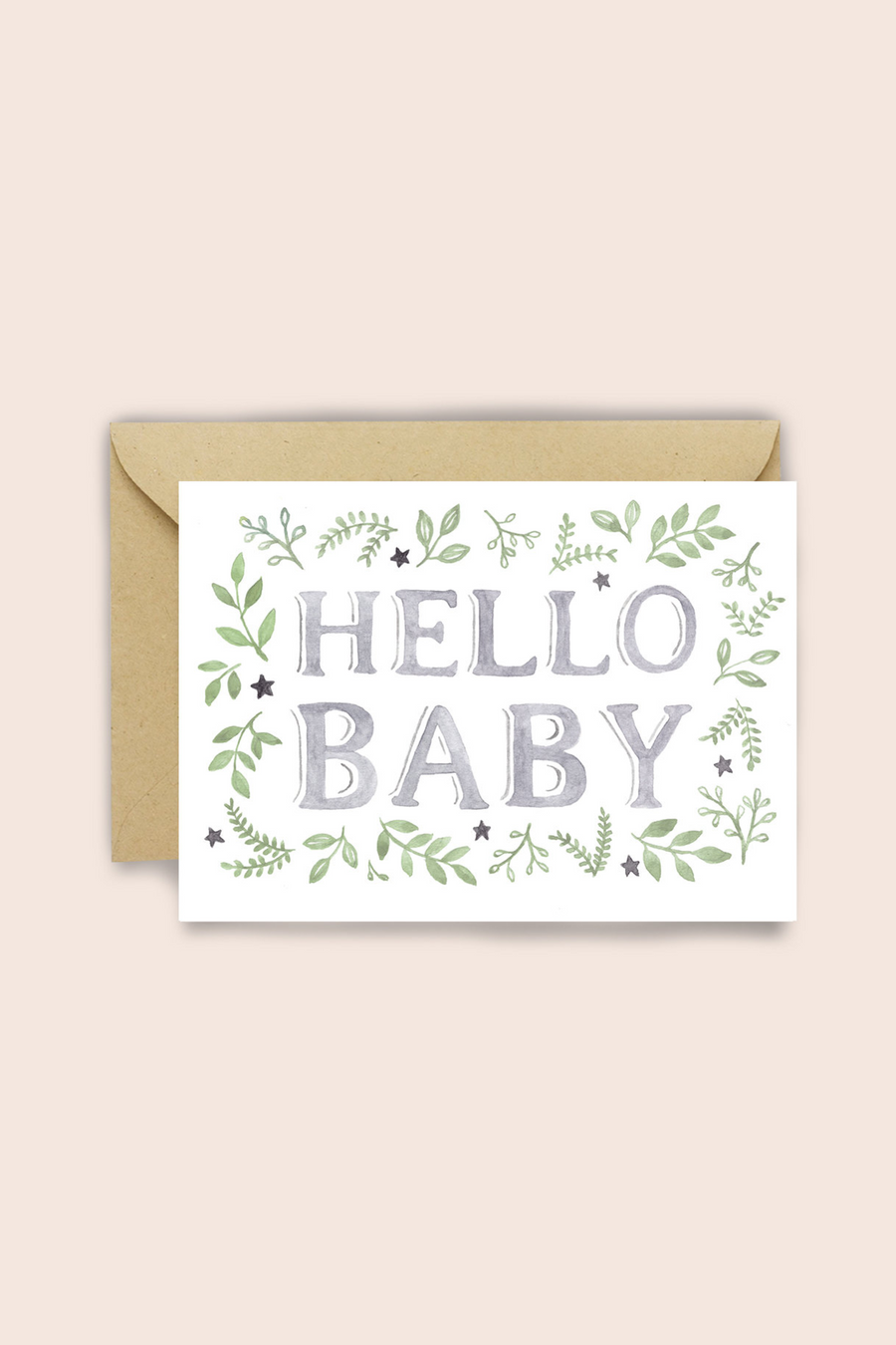 Hello Baby Greeting Card