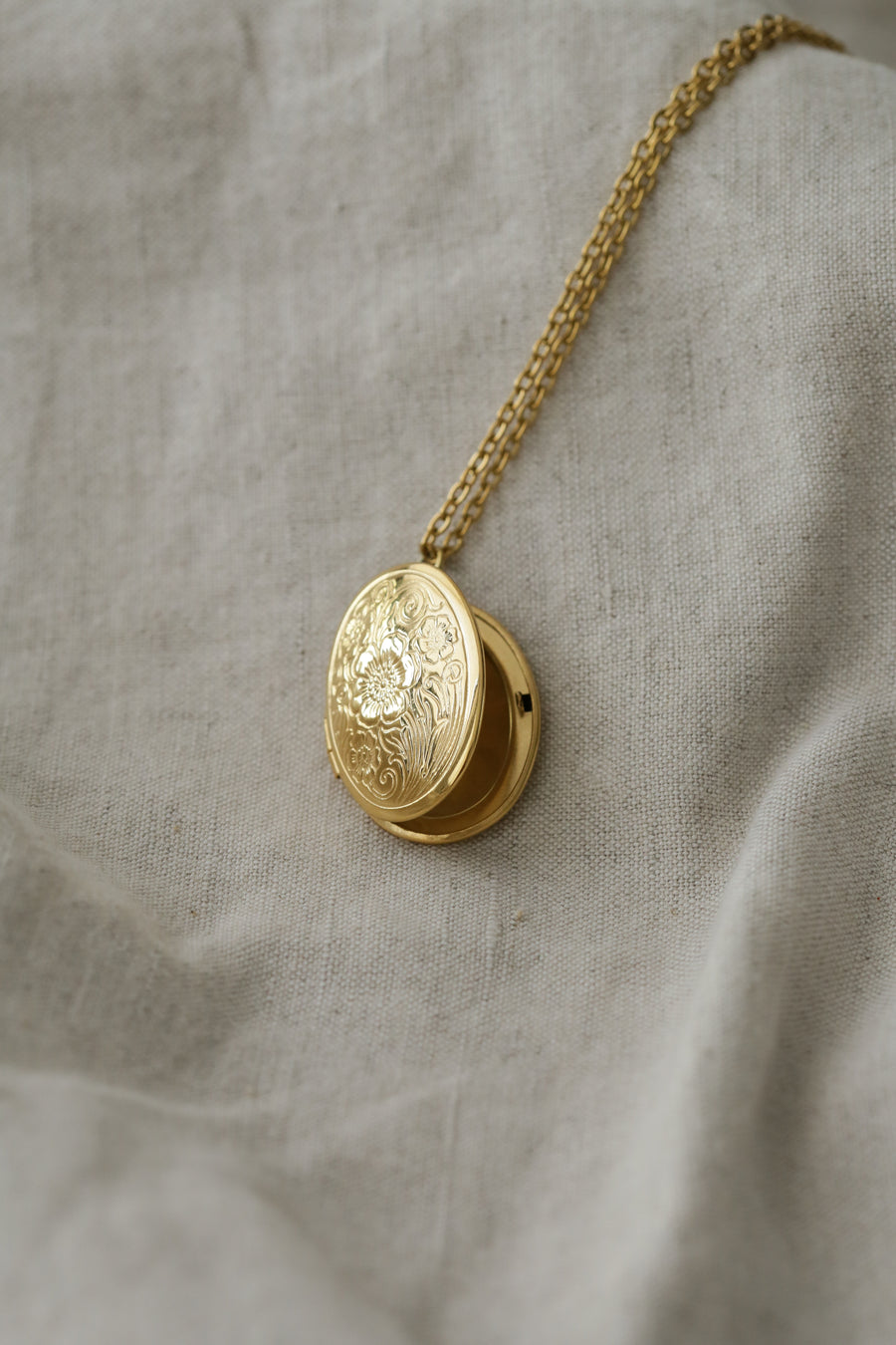 Botanica Locket Necklace