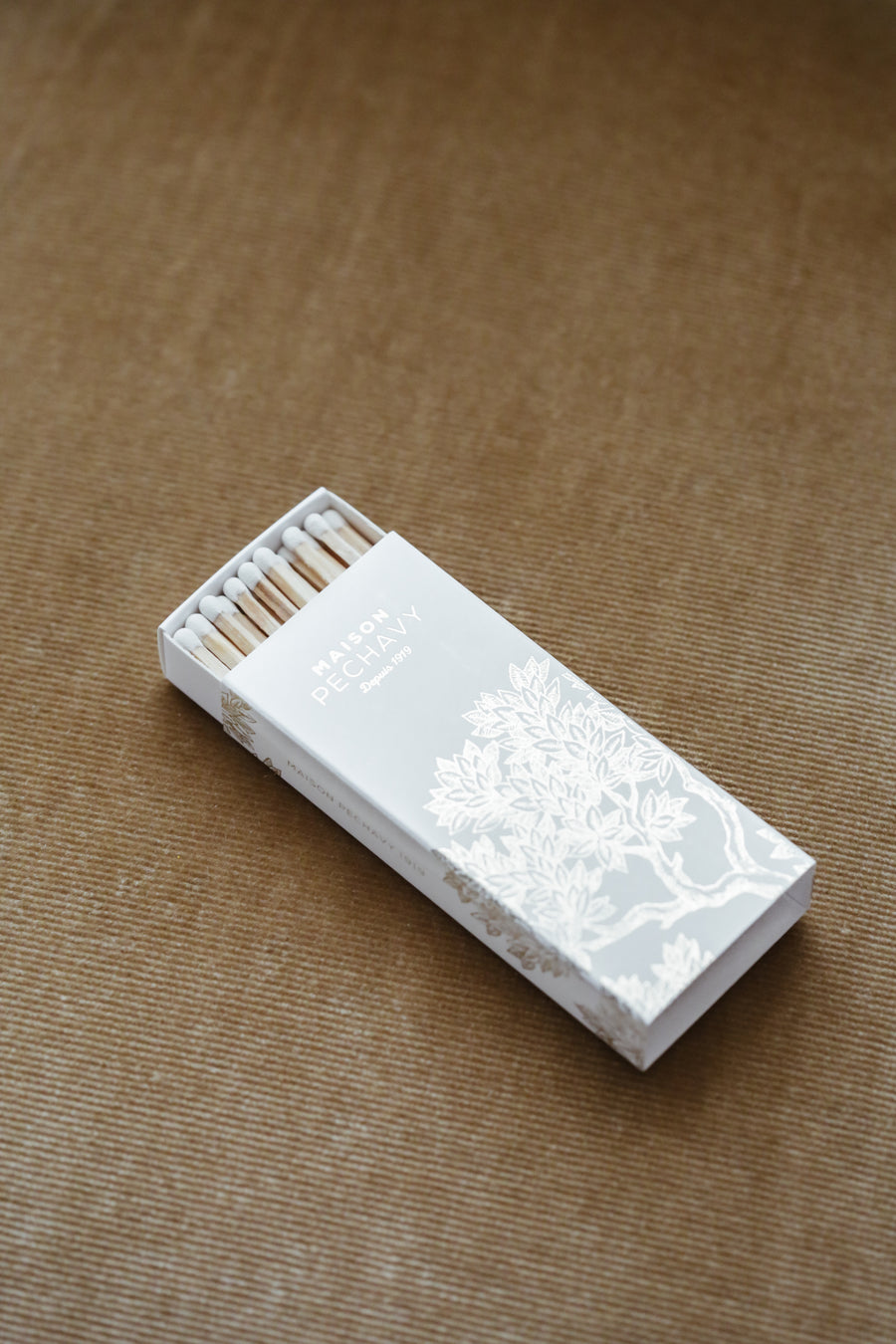 Hortense White Matches by Maison Pechavy