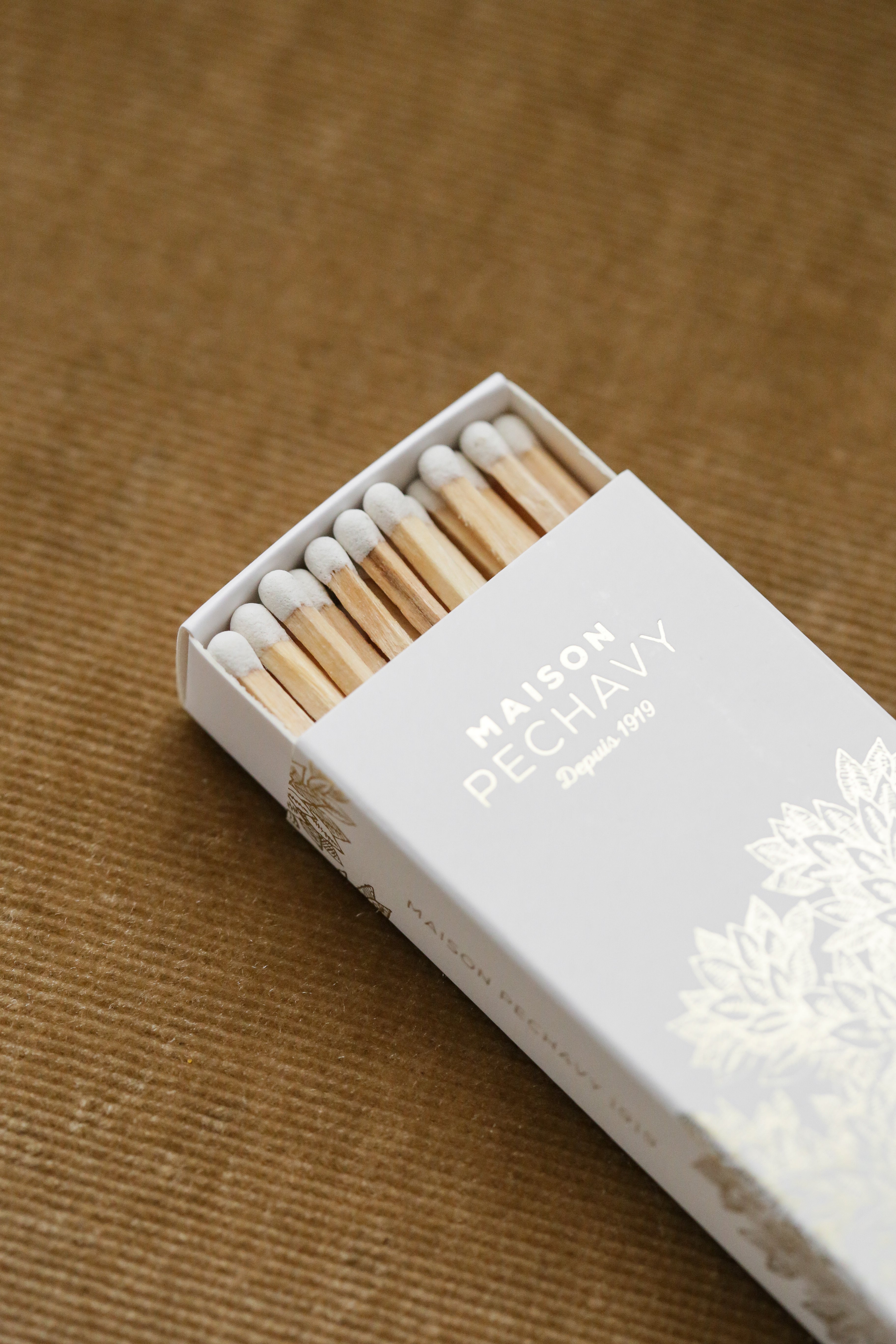 Maison Pechavy Wooden Matches in Decorative Gift Box