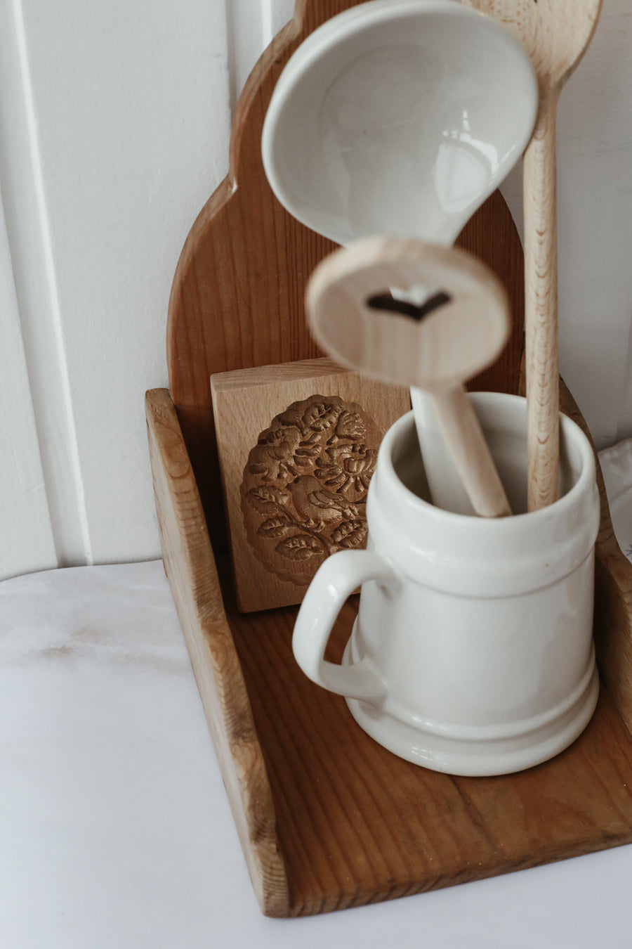 Wood Cookie Mold - Bird
