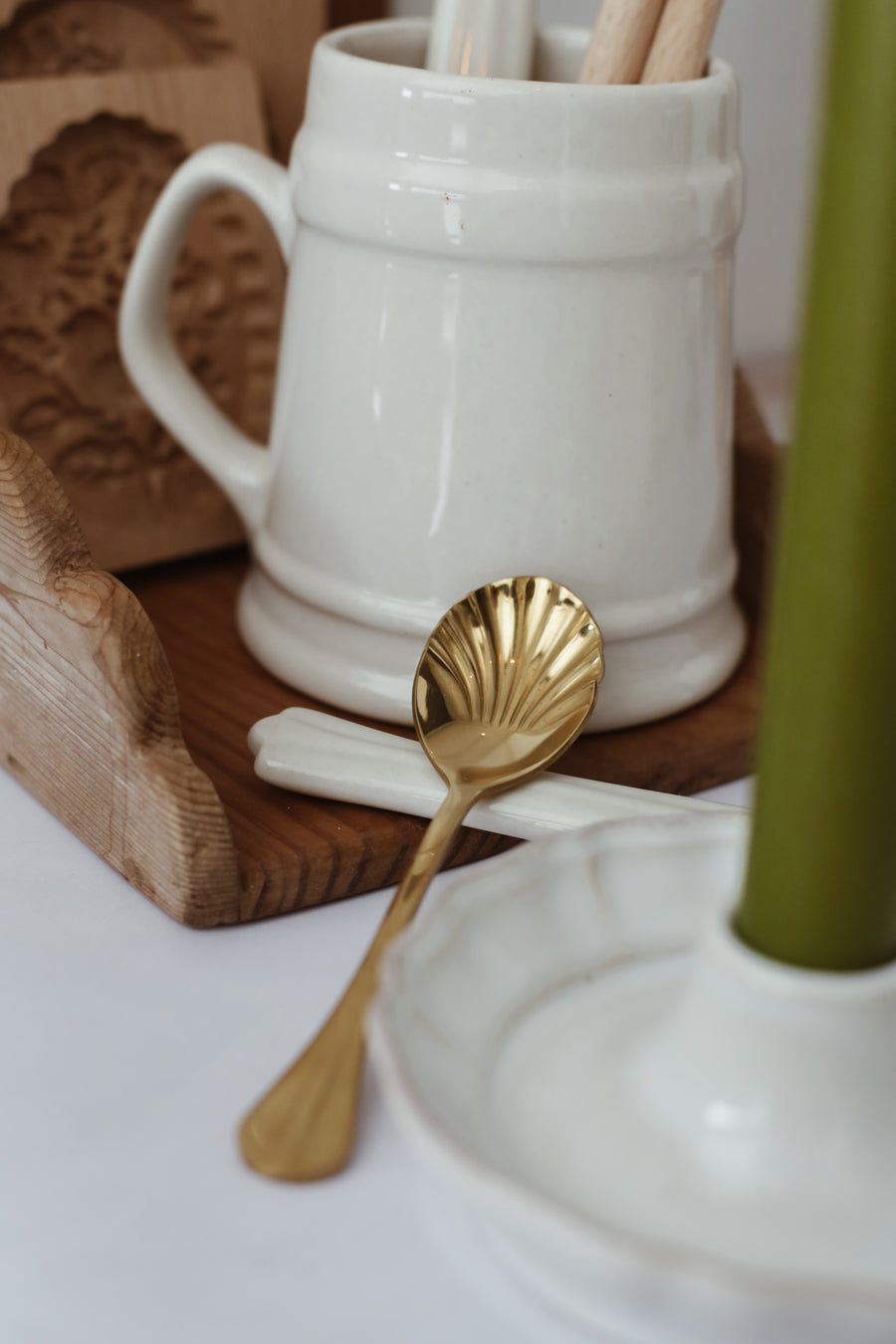 Shell Tea Spoon