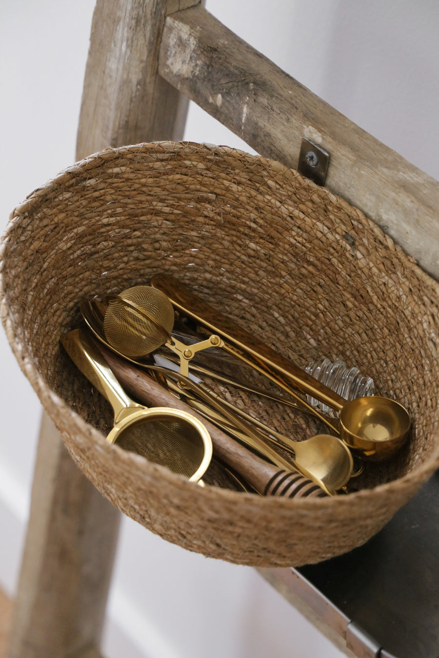 Gold Mesh Tea Strainer