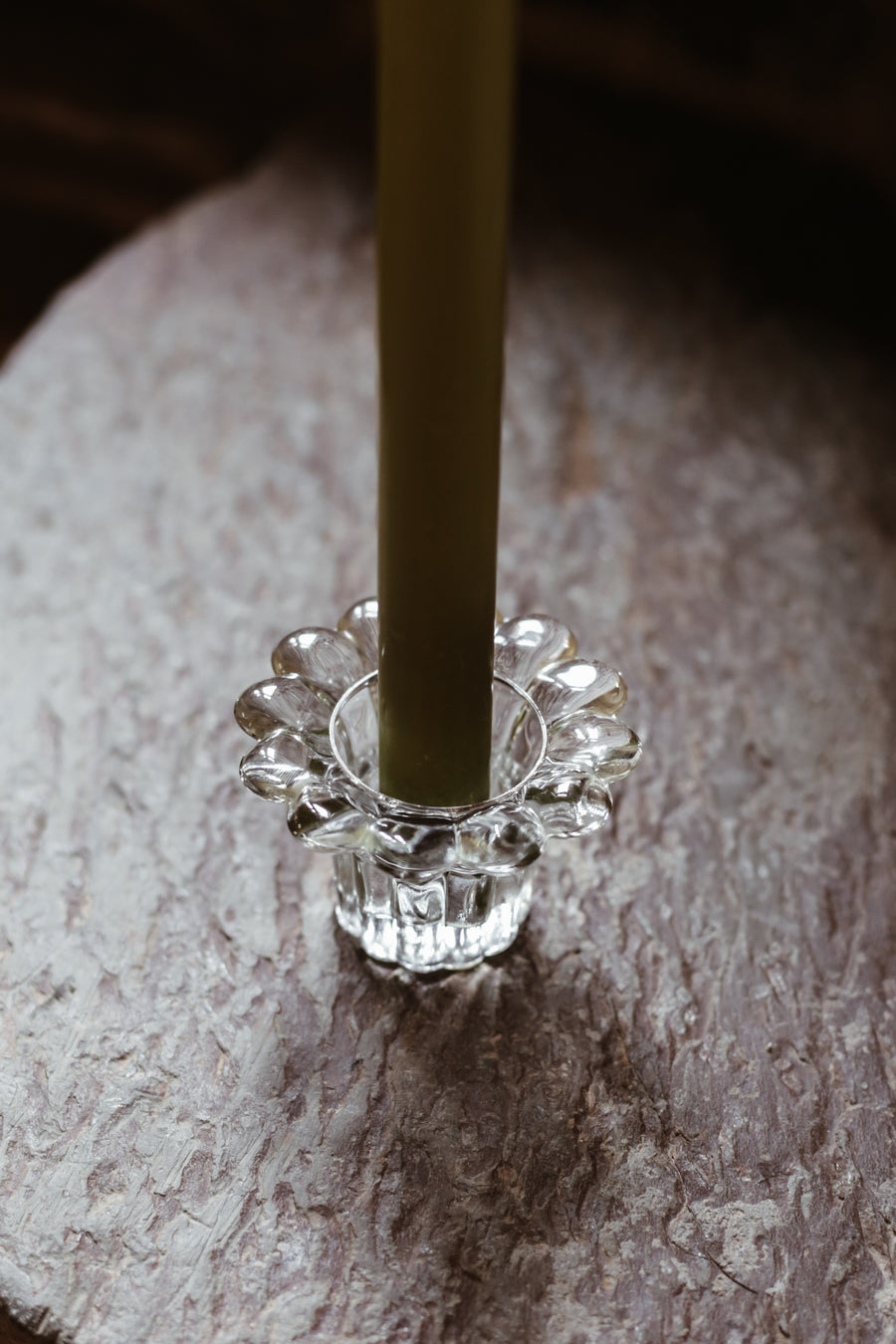 Vintage Flower Candle Holder