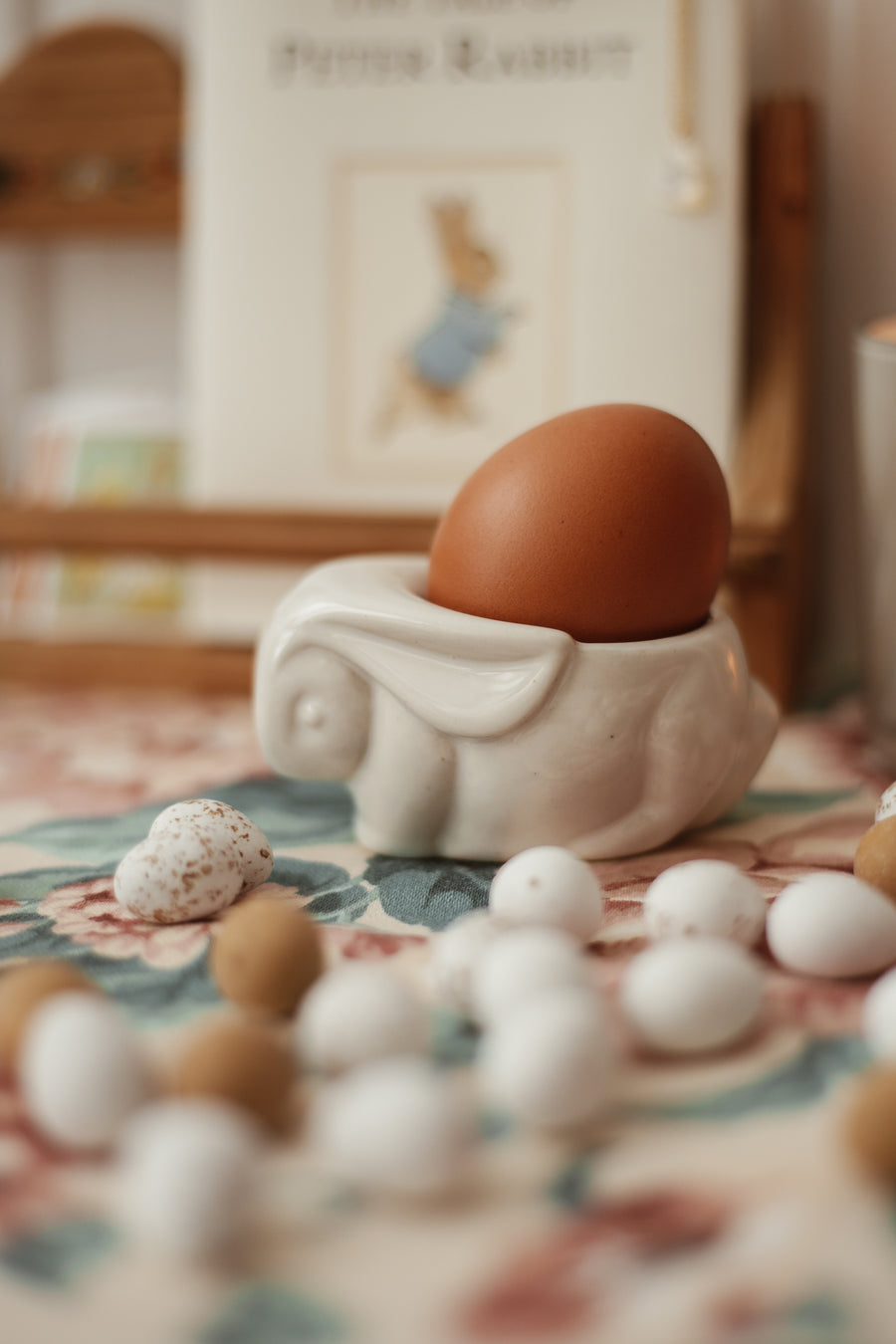 Vintage Bunny Egg Cup