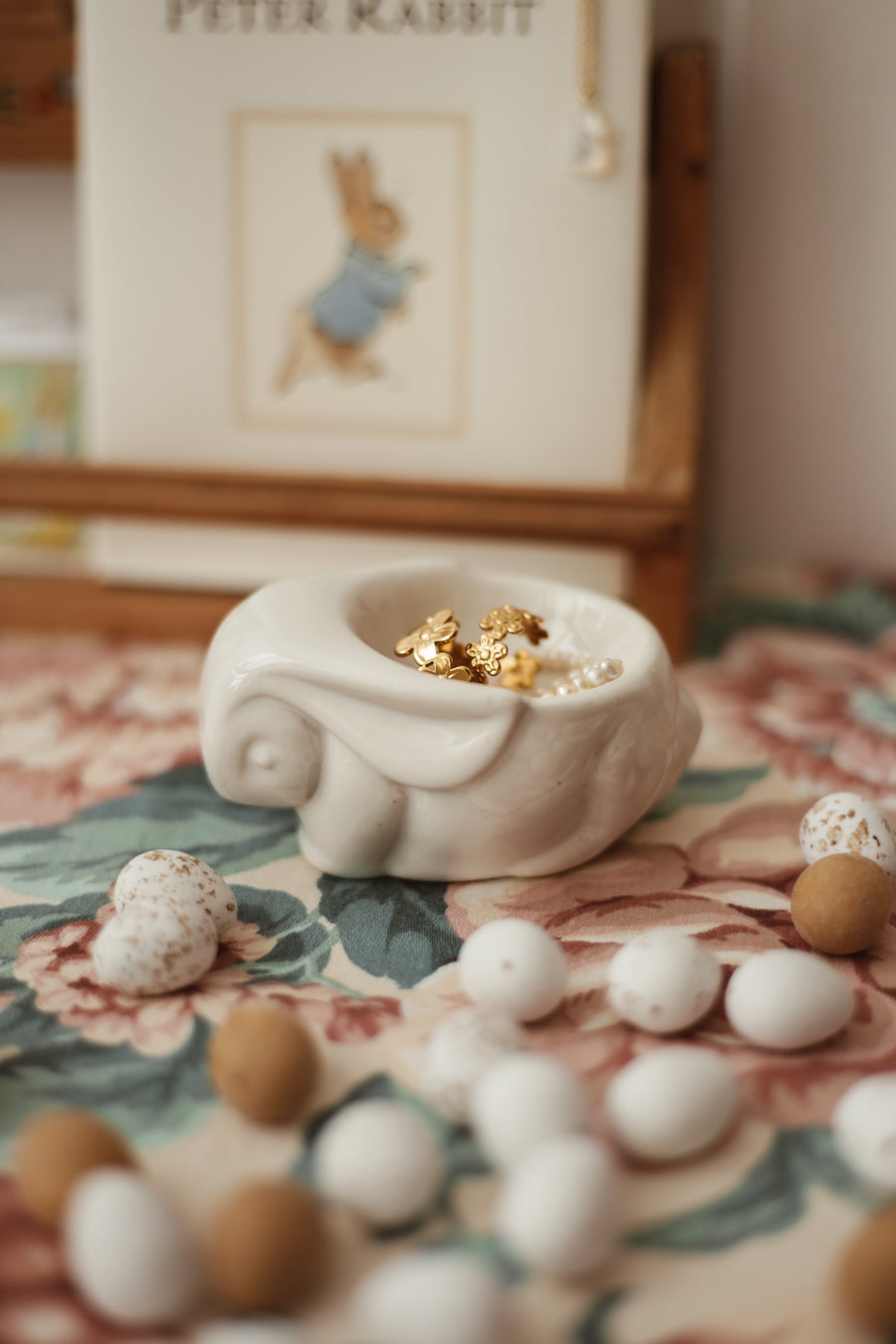 Vintage Bunny Egg Cup