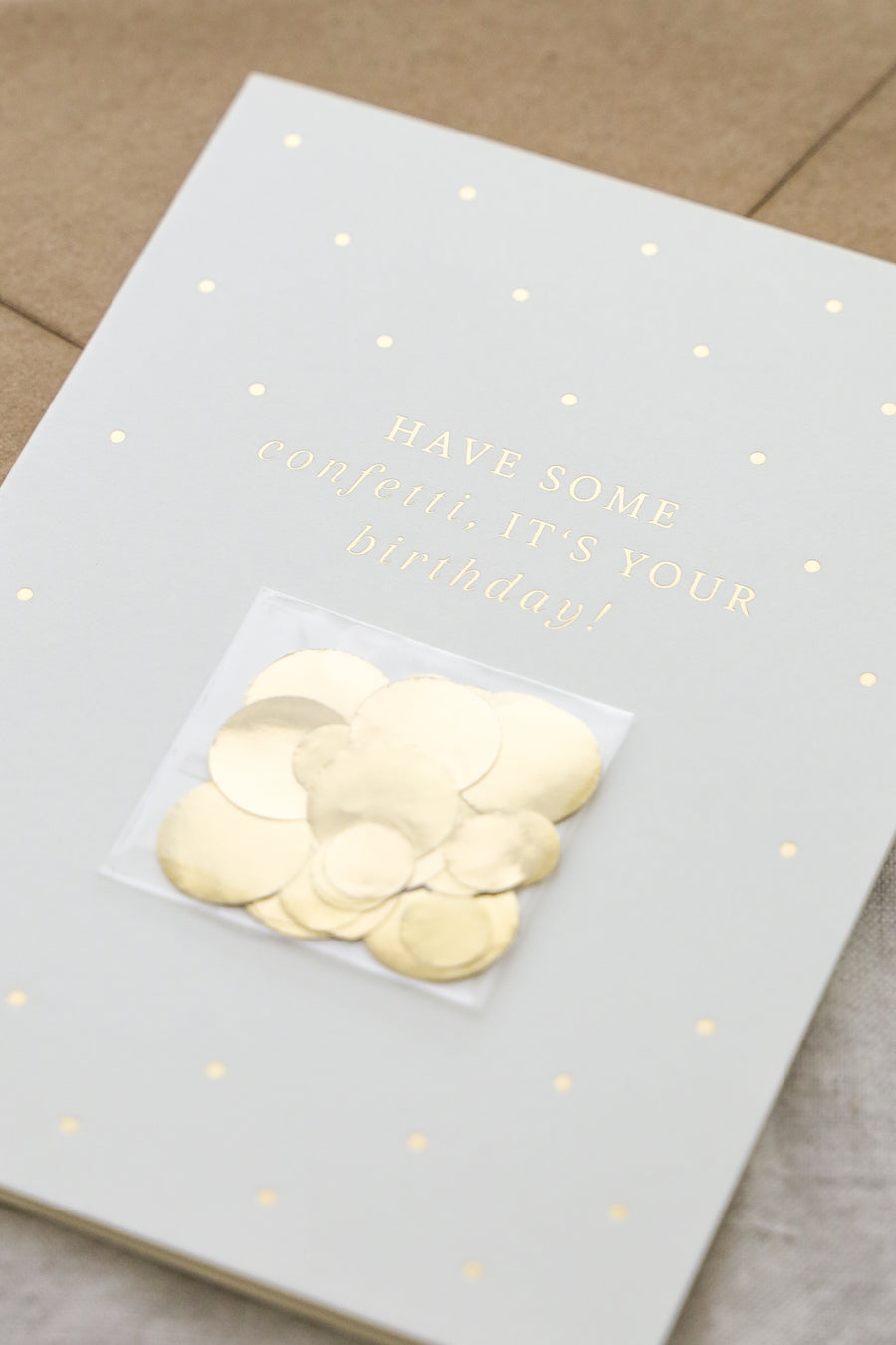Birthday Confetti Greeting Card