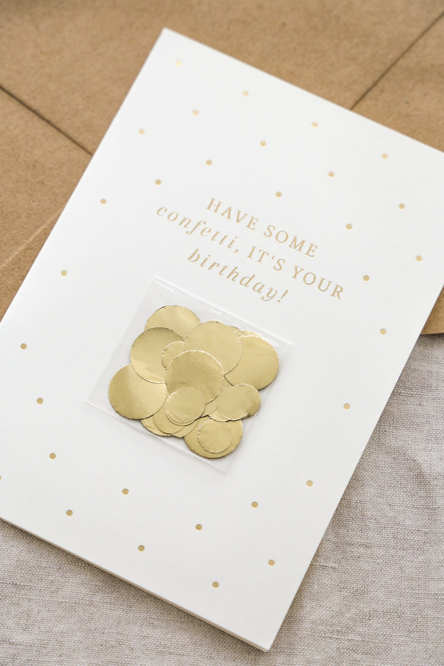 Birthday Confetti Greeting Card