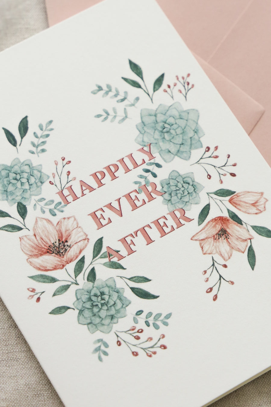 Happily Ever After Greeting Card