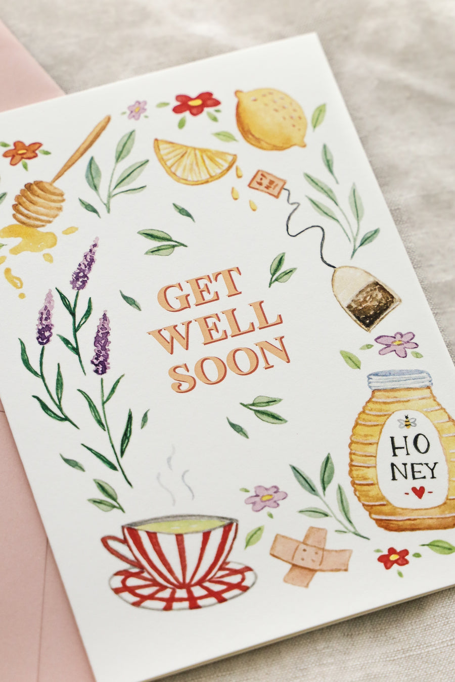 Get Well Soon Greeting Card