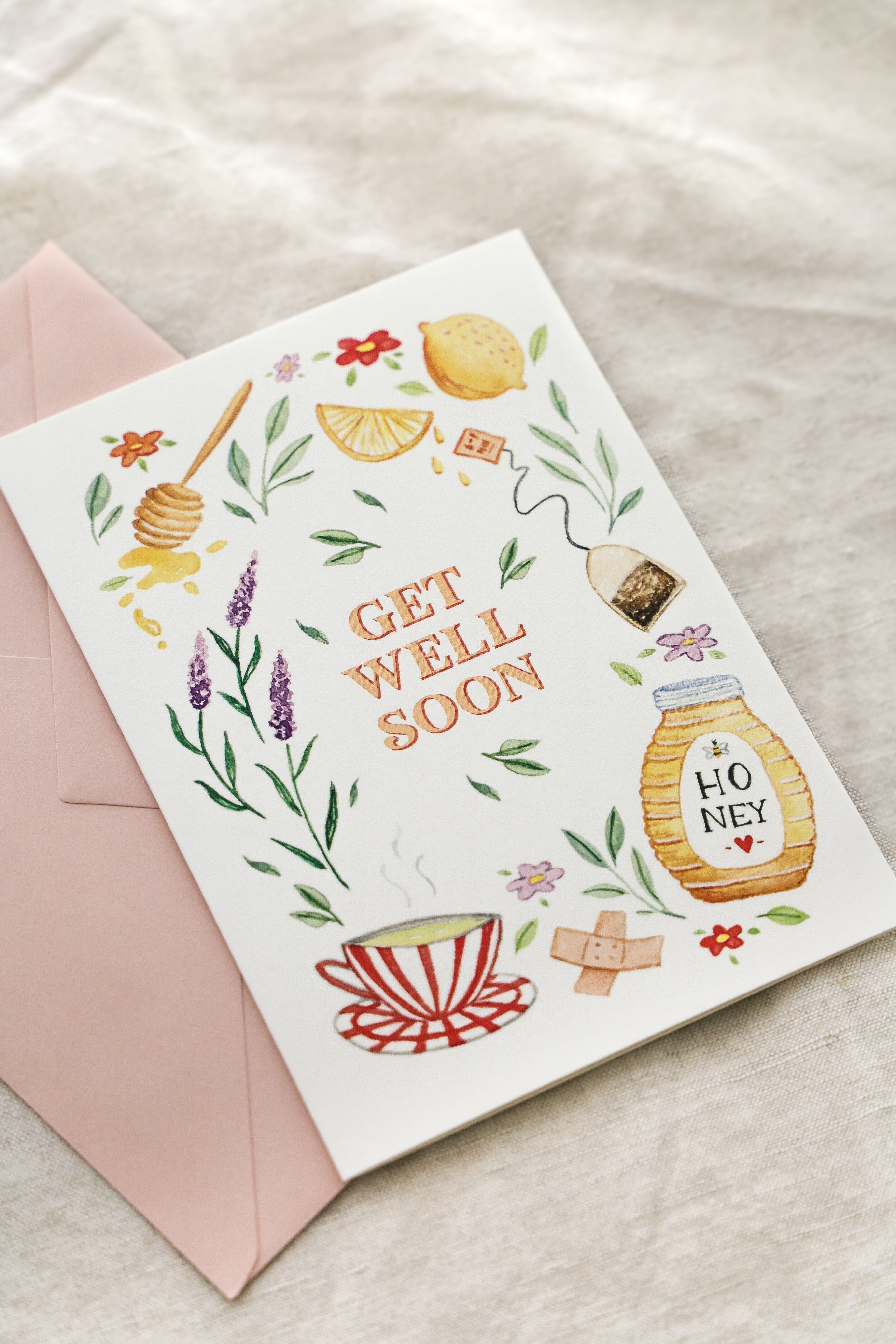 Get Well Soon Greeting Card