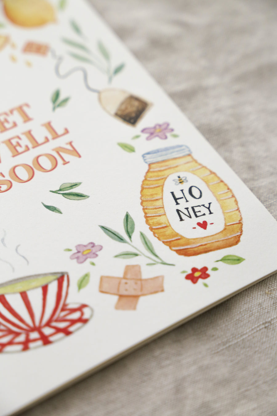 Get Well Soon Greeting Card