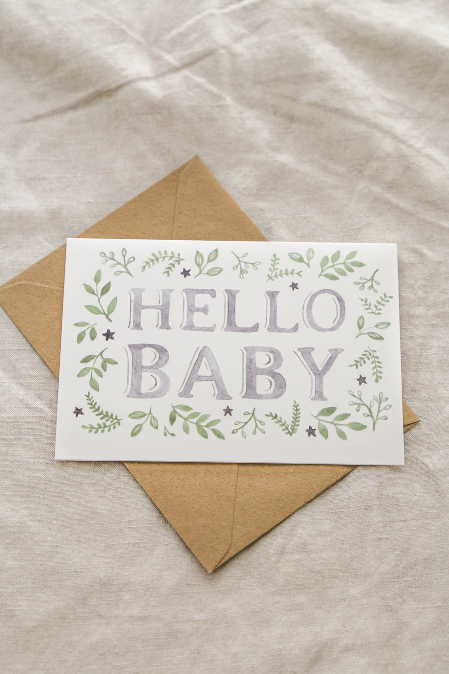 Hello Baby Greeting Card