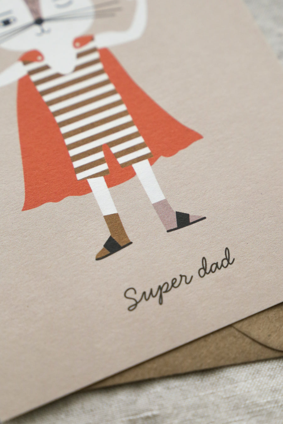 Super dad Postcard