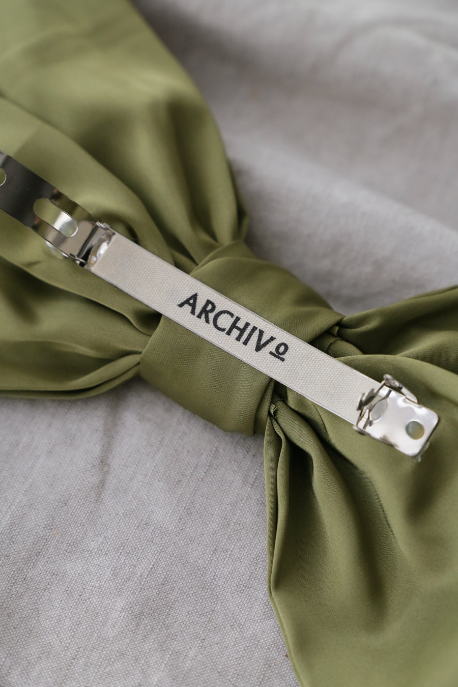 Celine Bow - Olive