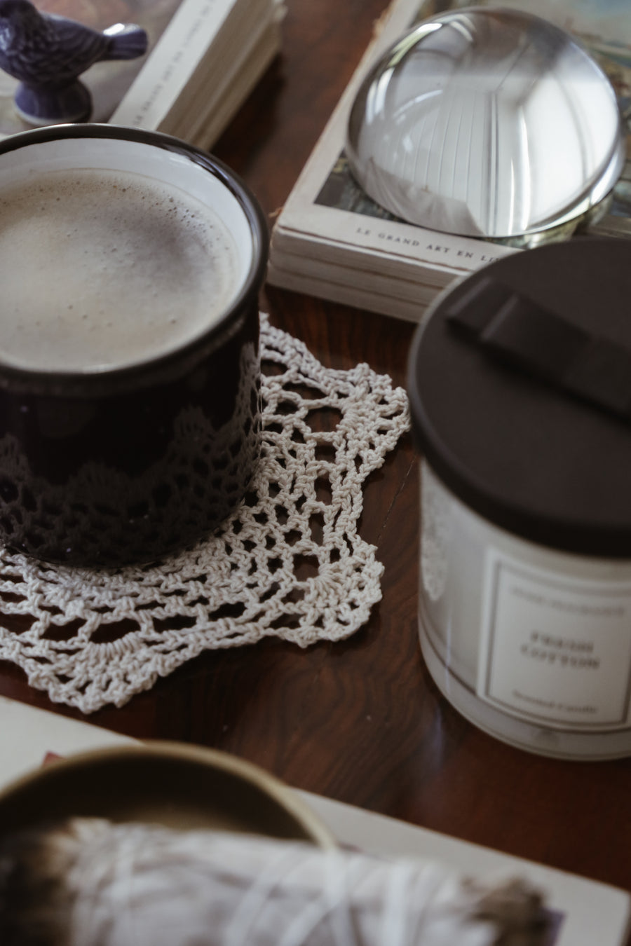 Vintage Glass Paperweight