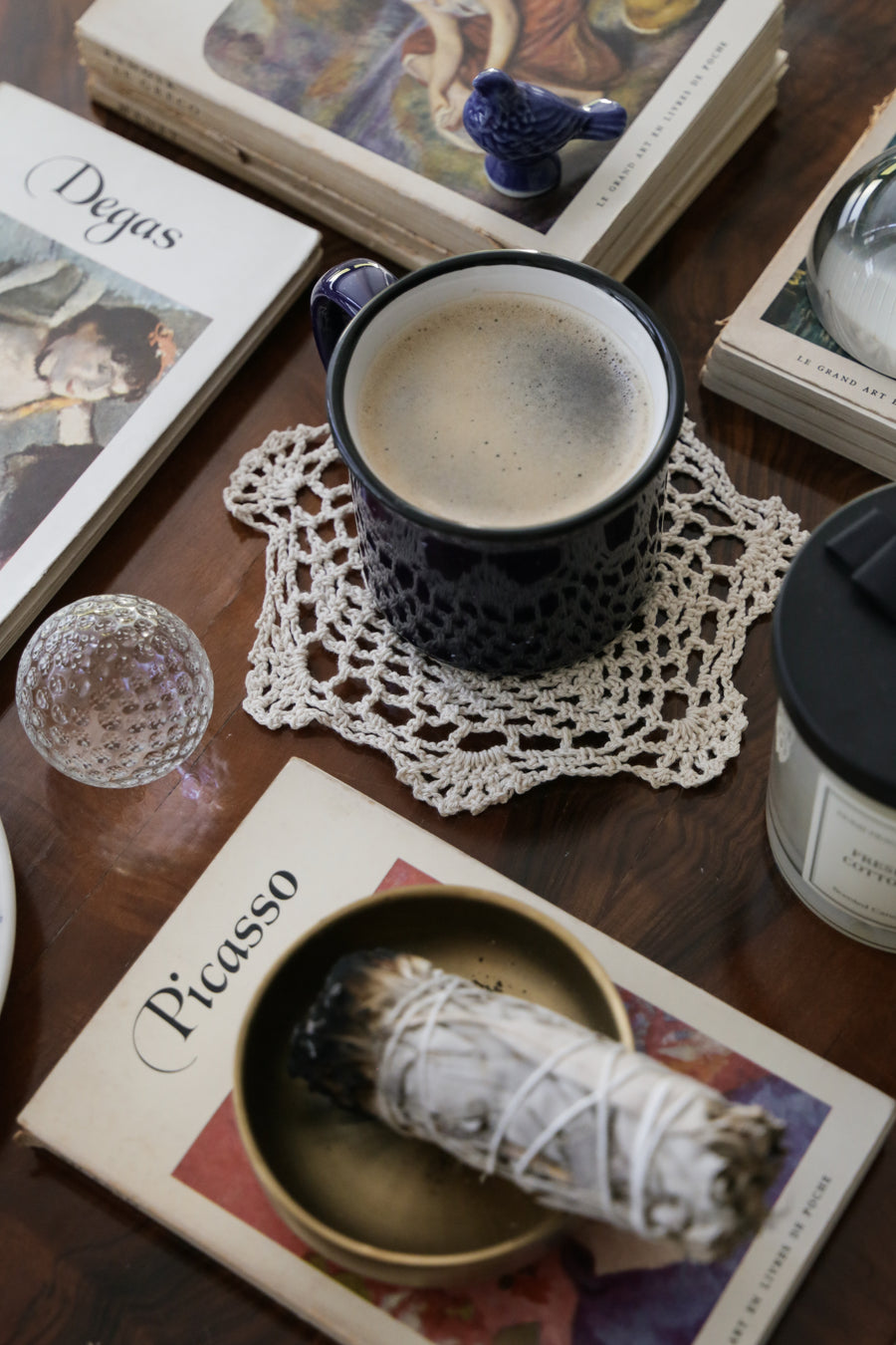 Cotton Crochet Doilies Set
