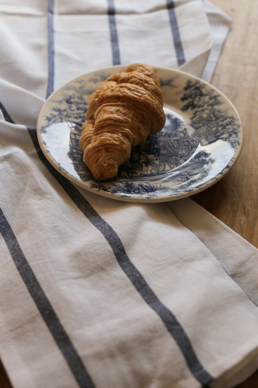 French Tea Towel - Blue