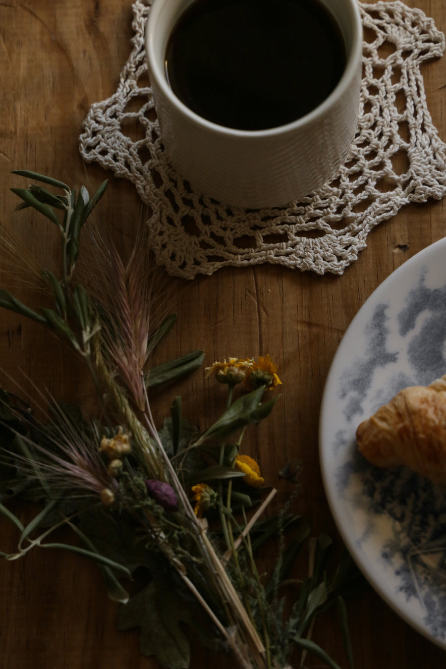Cotton Crochet Doilies Set
