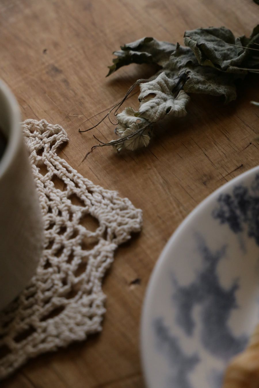 Cotton Crochet Doilies Set