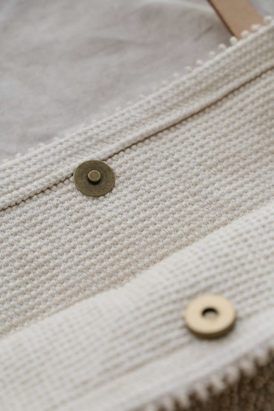 Alma Tapestry Bag - Beige