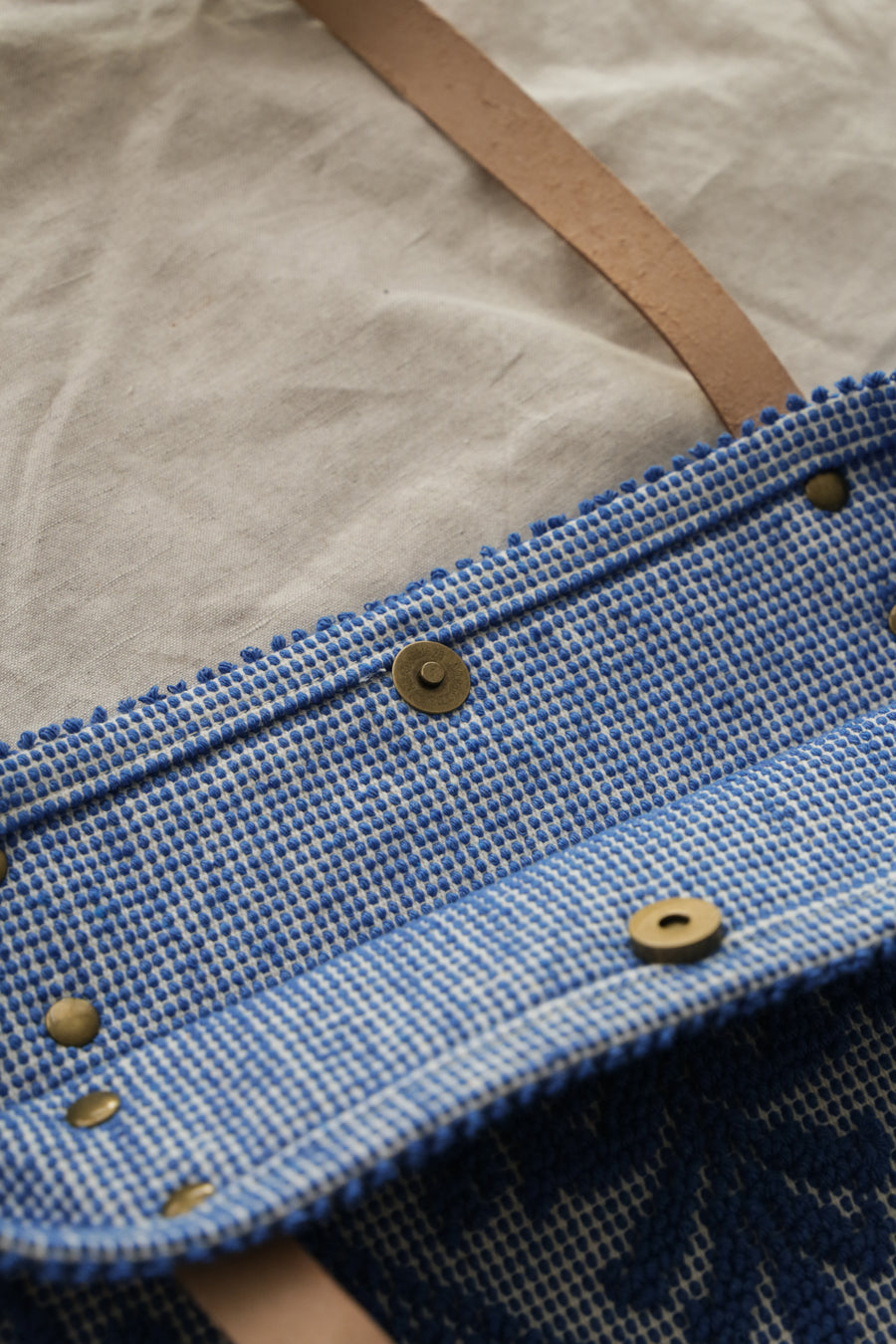 Alma Tapestry Bag - Blue