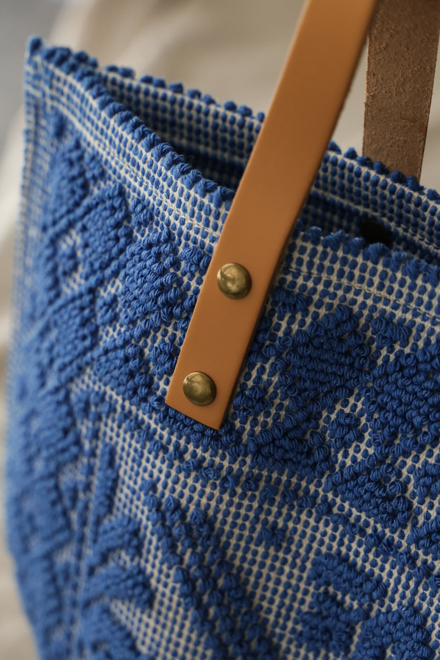 Alma Tapestry Bag - Blue