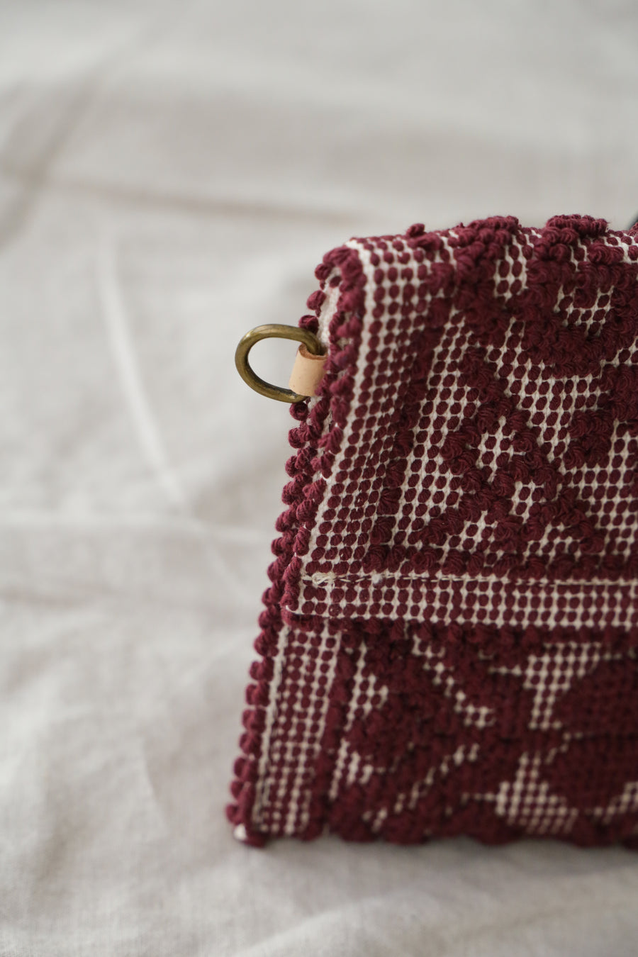 Alma Clutch - Burgundy