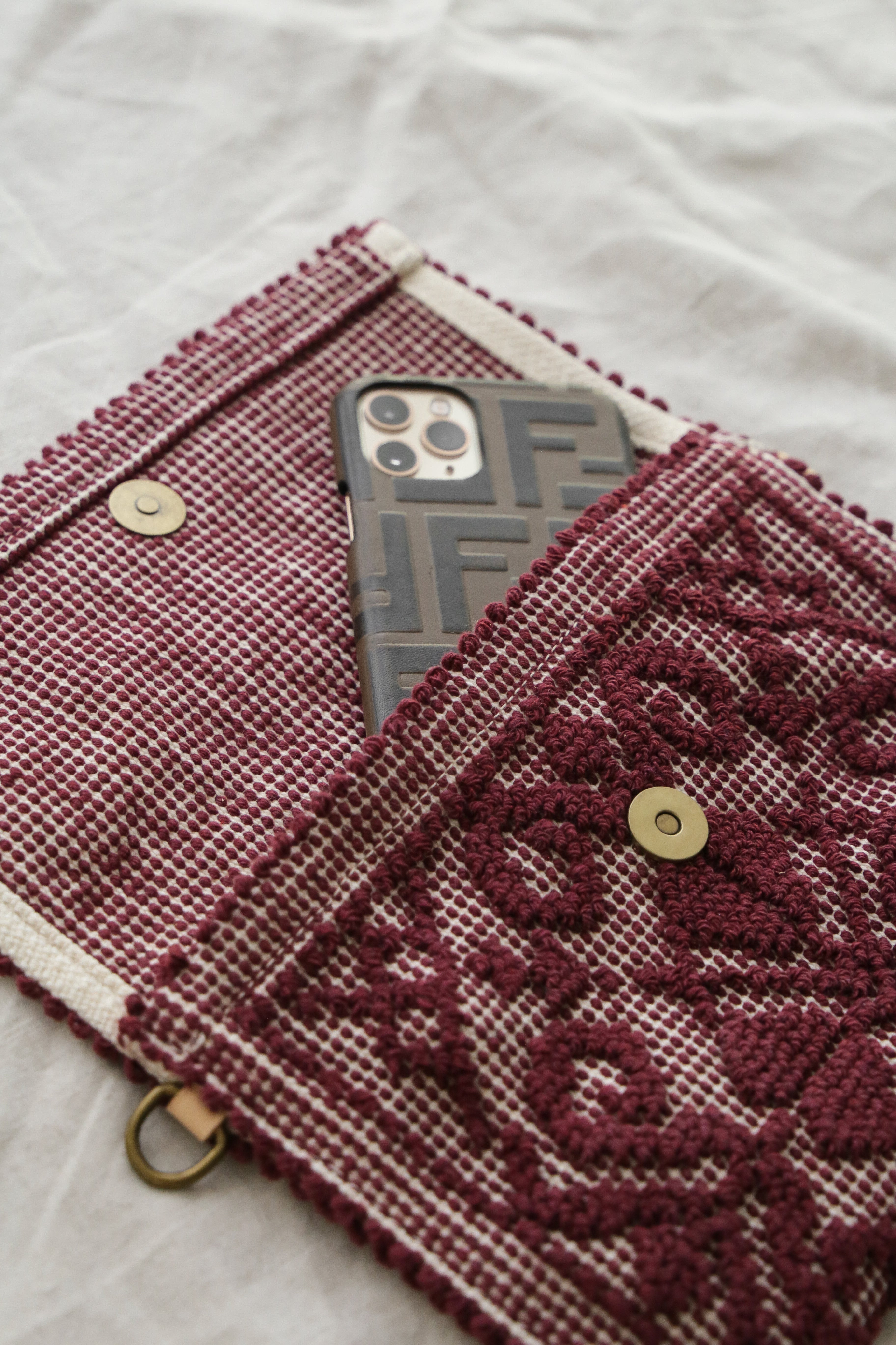 Alma Tapestry Clutch