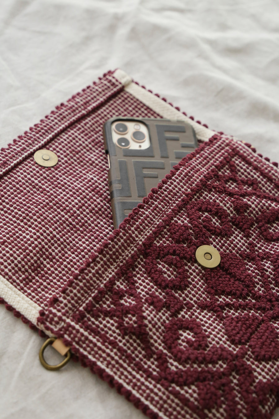 Alma Tapestry Clutch