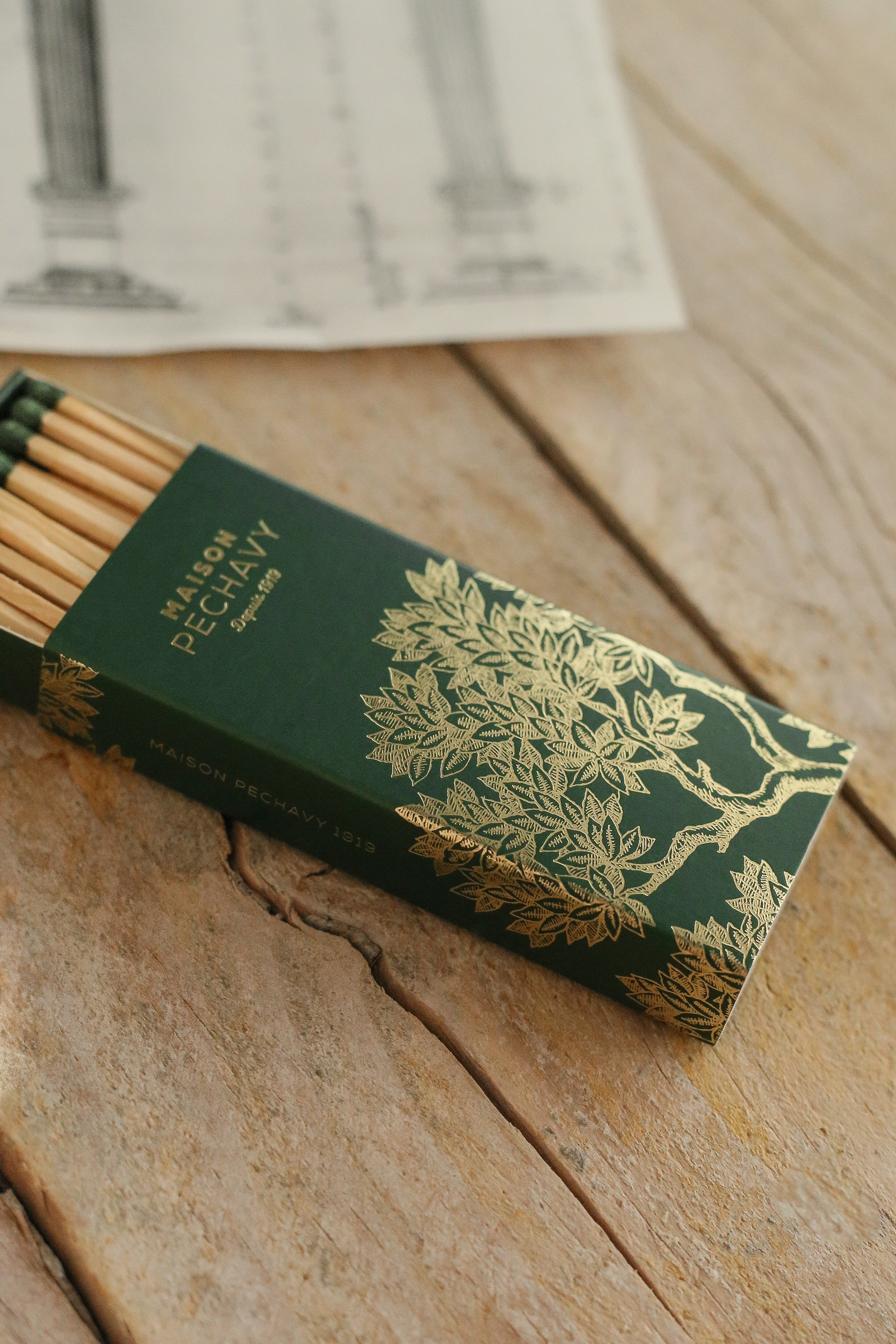 Joséphine Green Matches by Maison Pechavy