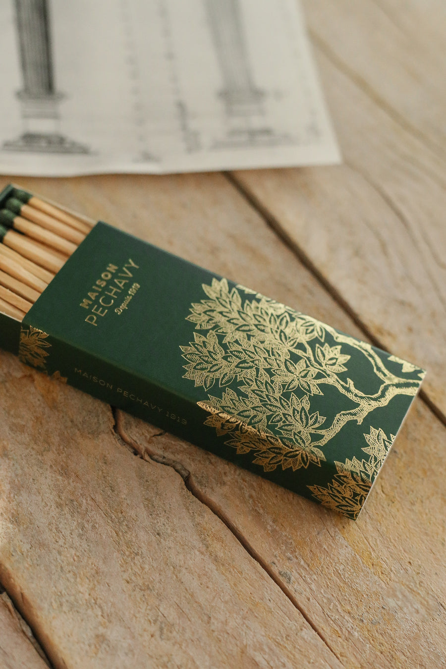 Joséphine Green Matches by Maison Pechavy