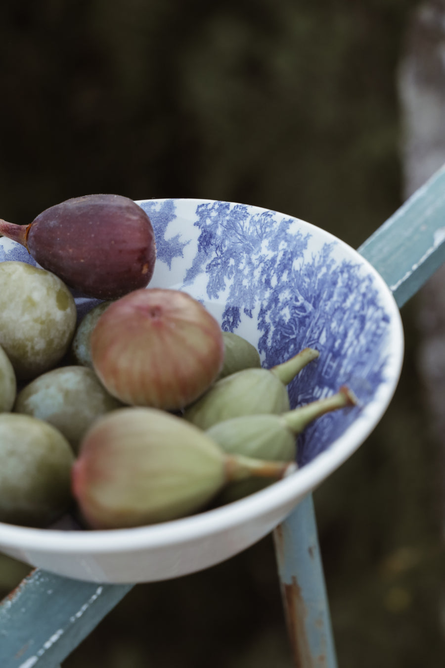 Blue Toile Bowl