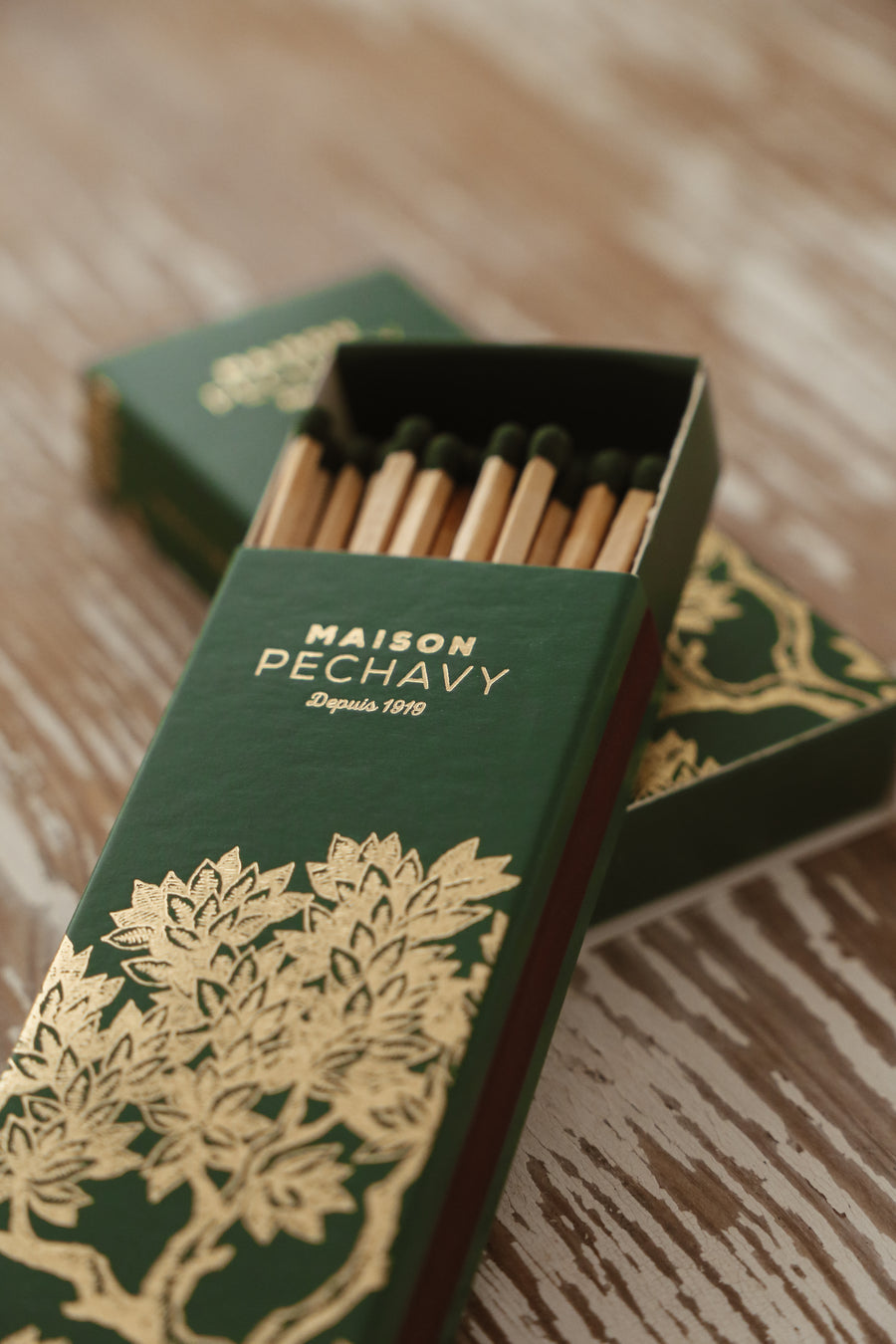 Joséphine Green Matches by Maison Pechavy