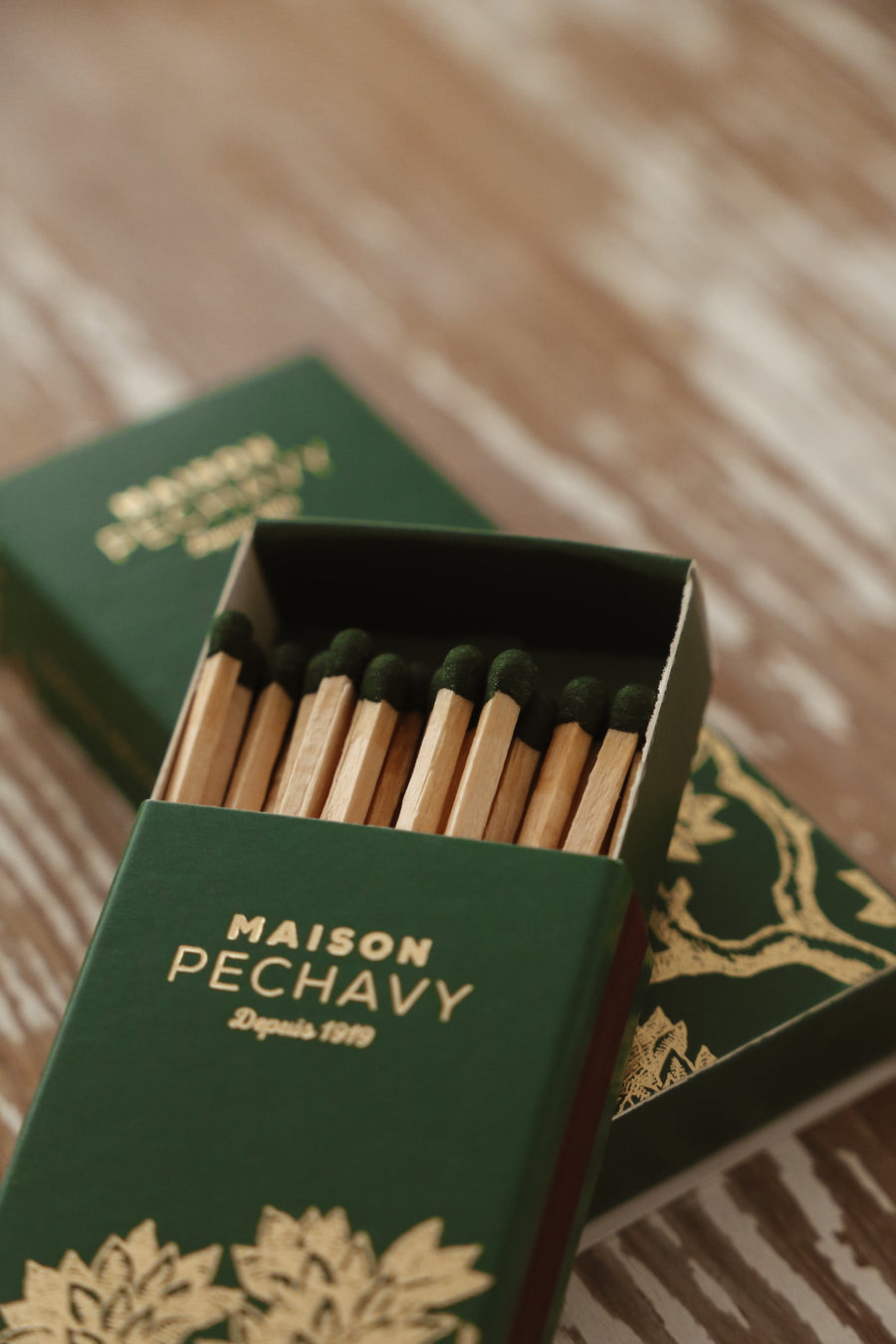 Joséphine Green Matches by Maison Pechavy