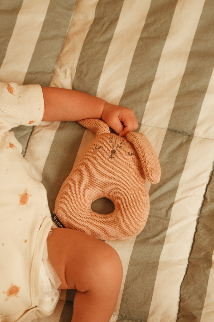 Blush Bunny Rattle