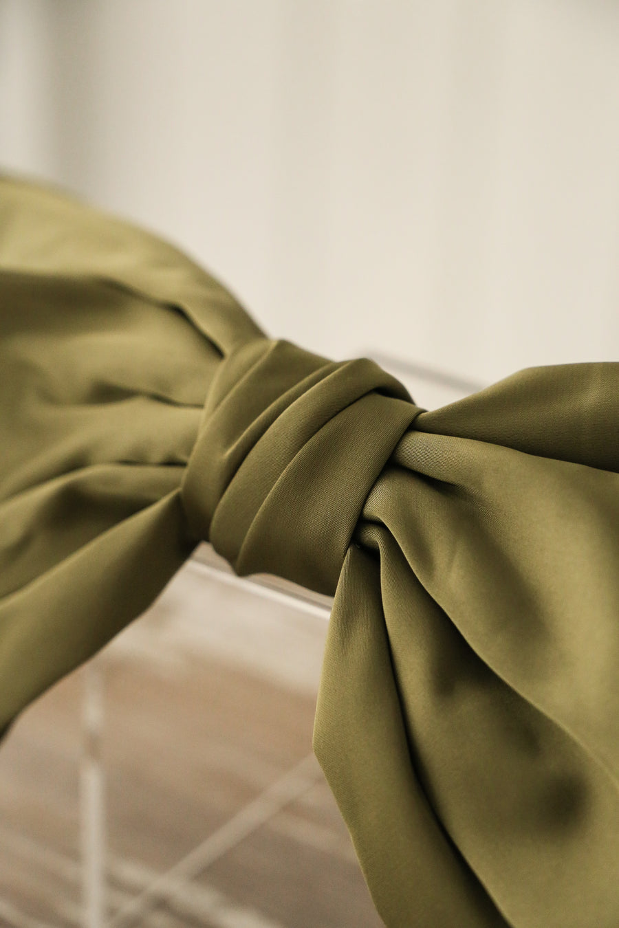 Celine Bow - Olive