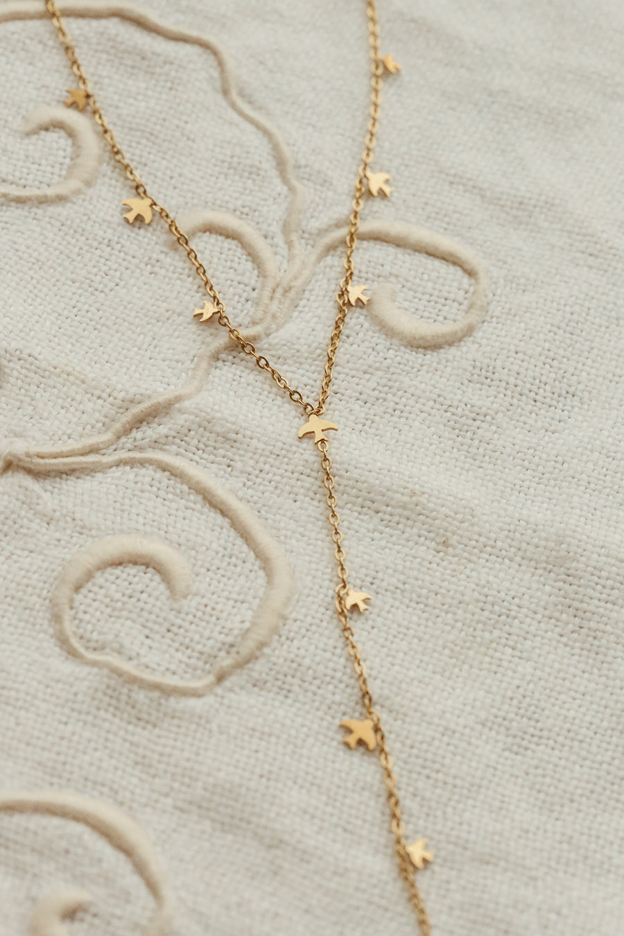 Andorinhas Lariat Necklace