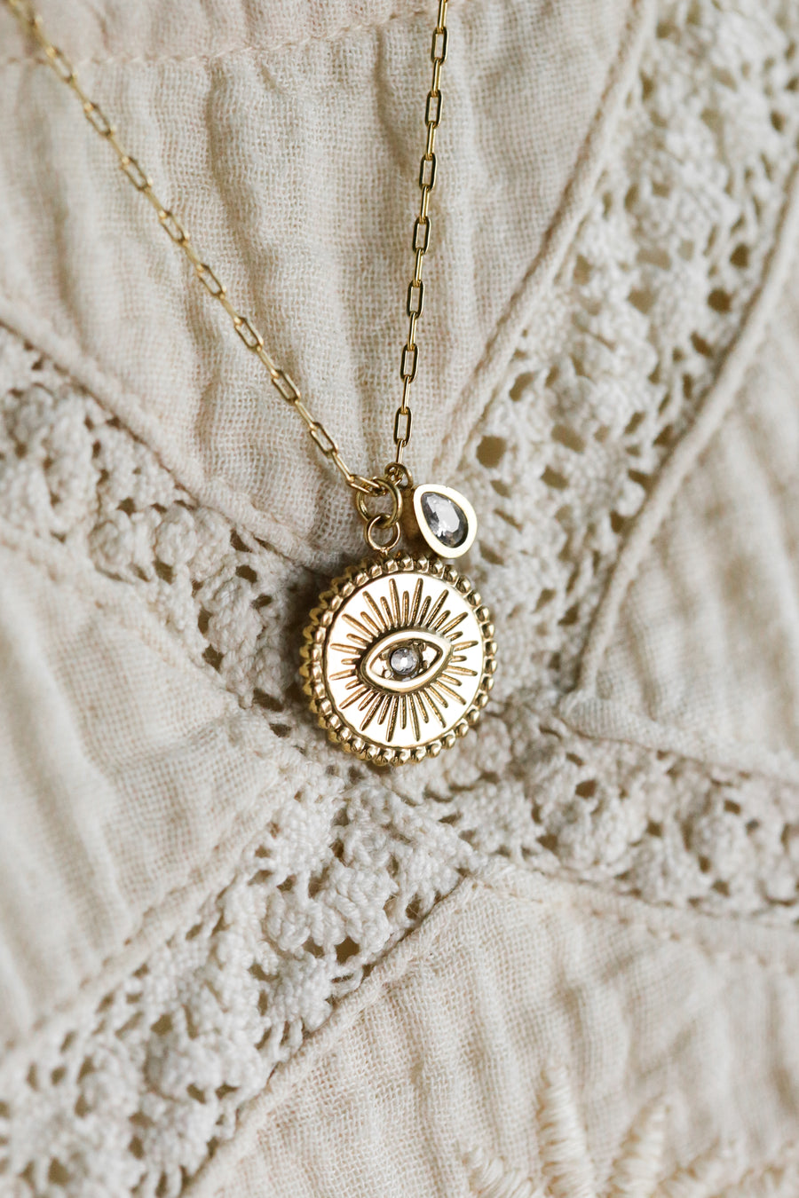 Amulet Set - Necklace & Earrings