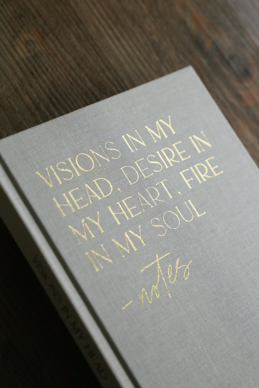 Linen notebook