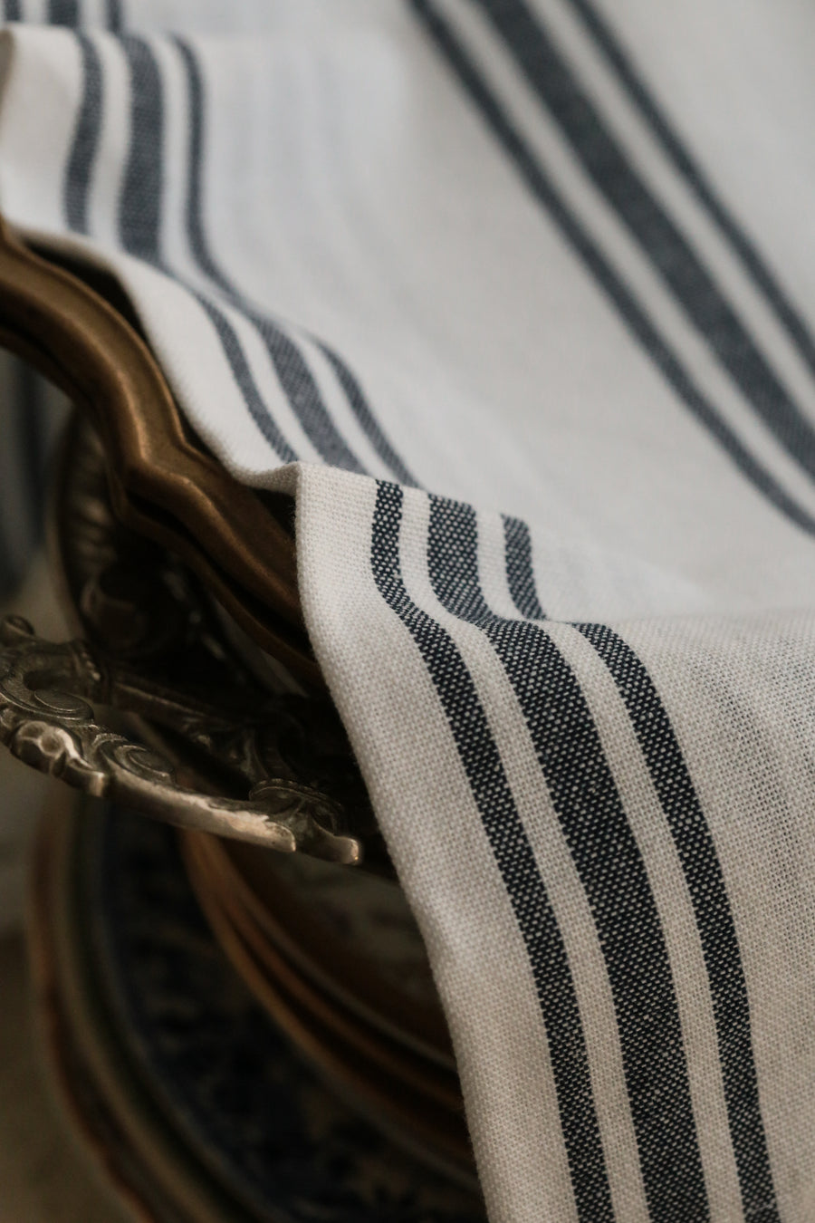 French Tea Towel - Blue