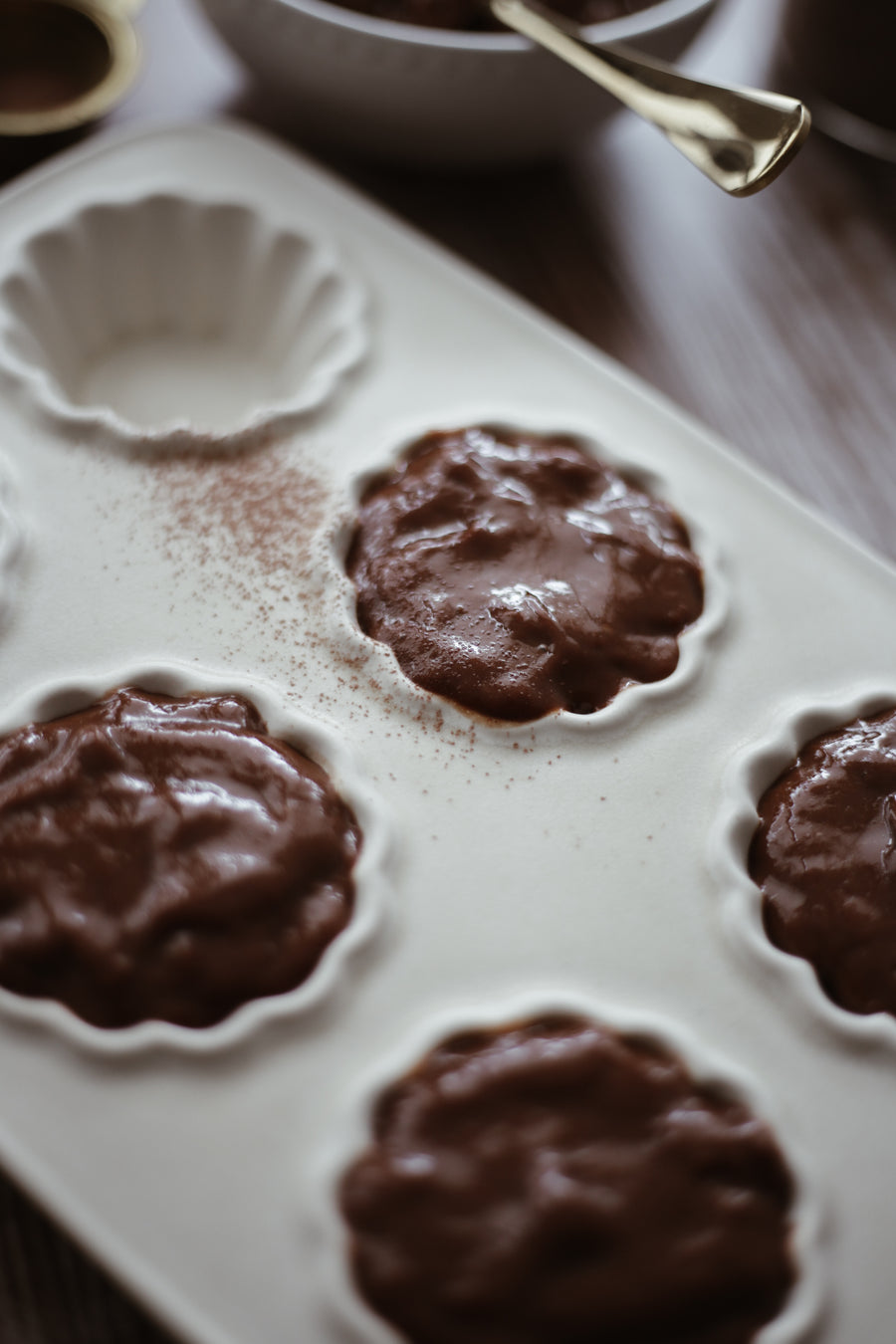 Stoneware Muffin Tray
