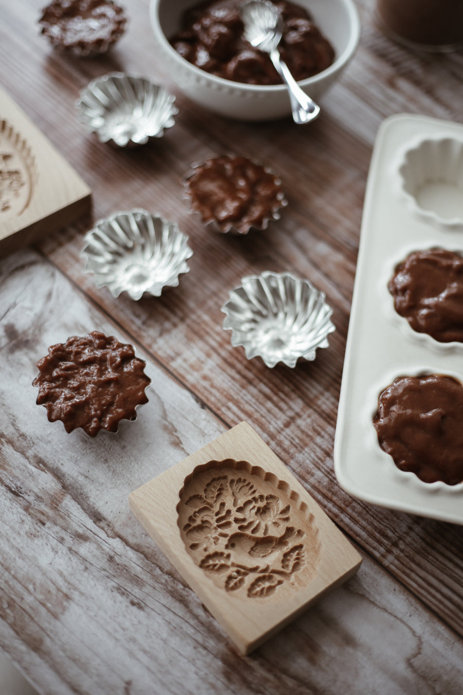 Wood Cookie Mold - Bird