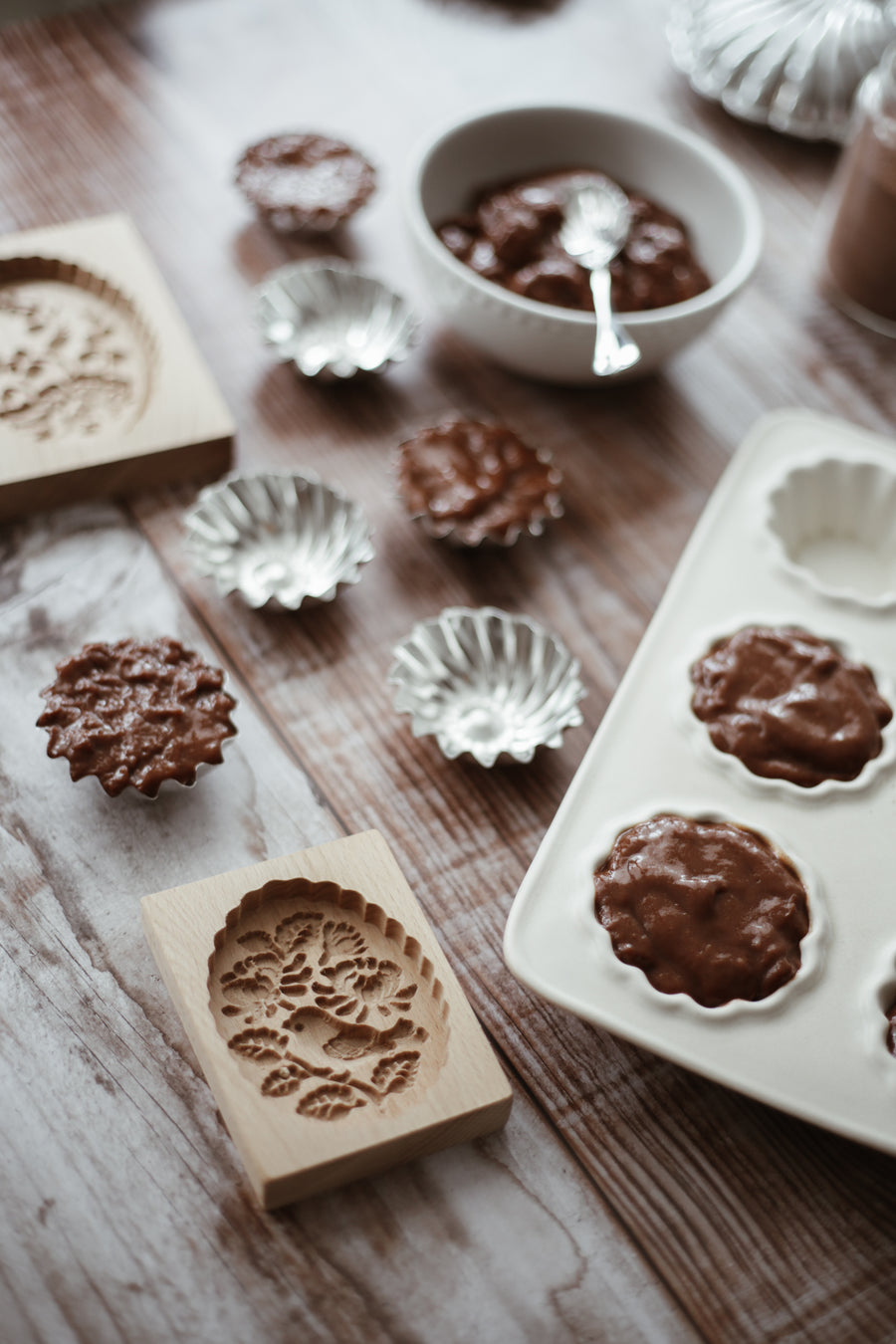 Wood Cookie Mold - Bird