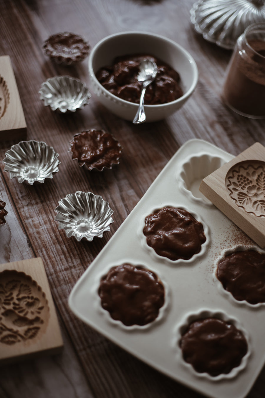 Stoneware Muffin Tray