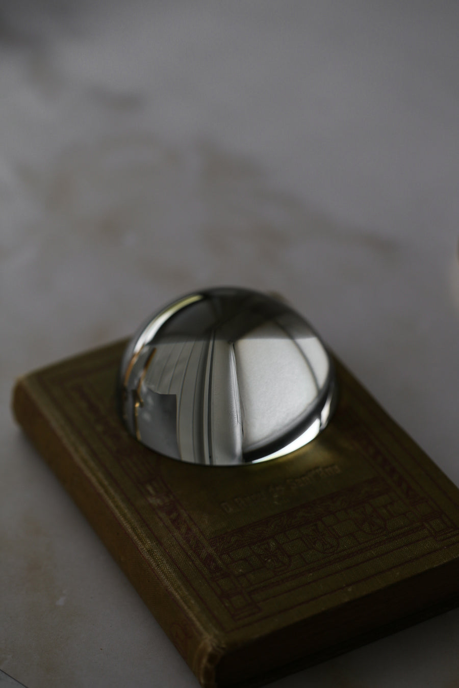 Vintage Glass Paperweight